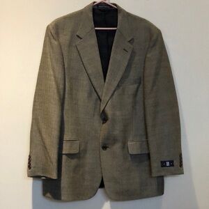 Oak Creek Sport Jacket black and tan herringbone 42R NWT